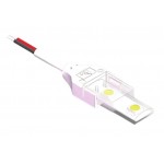 Conector de conexión y alimentación V8 para tira LED 230V de 12mm con cable 150mm